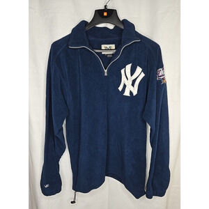 1998 MLB New York Yankees Mirage Pullover Fleece Sweatshirt World Series Medium